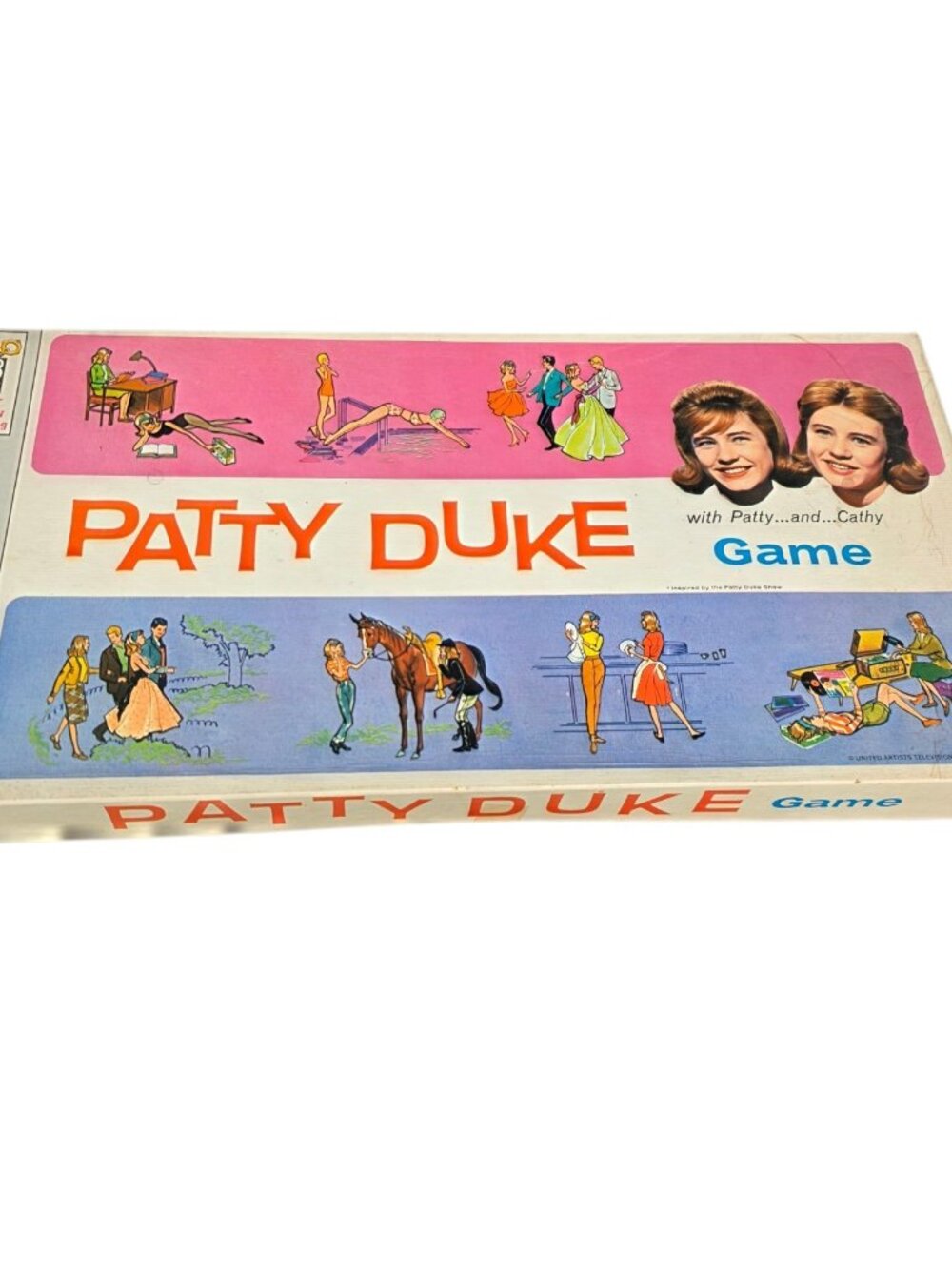 Patty Duke Board Game 1963 Milton Bradley Patty & Cathy like TV show, Complete